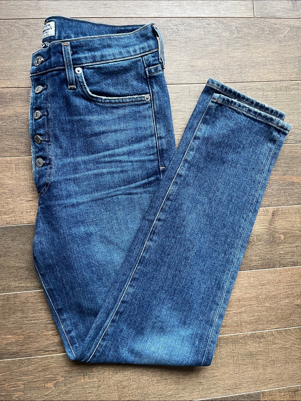 Citizens Of Humanity Olivia High-Rise Slim Premium Denim Jeans - Picture 8 of 11